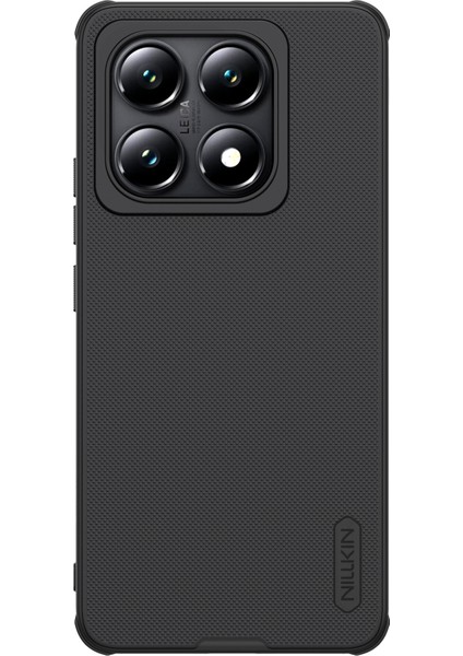 Nıllkın Frosted Shield Pro For Xiaomi 14T Pro Kılıf Mat Pc+Tpu Telefon Kapağı-Siyah (Yurt Dışından)