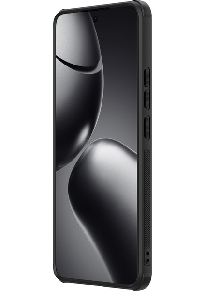 Nıllkın Frosted Shield Pro For Xiaomi 14T Pro Kılıf Mat Pc+Tpu Telefon Kapağı-Siyah (Yurt Dışından) modelleri