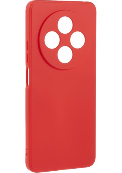 Xiaomi Redmi 14C 4G-Redmi 14R 5G-Poco C75 4G Hassas Keler Düz Kenar Tpu Darbeye Dayanıklı Telefon Kapağı-Kırmızı (Yurt Dışından) modelleri