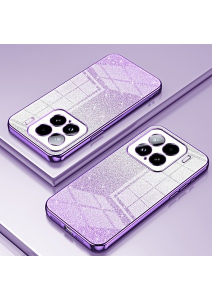 Xiaomi 15 Kılıf Galvanik Gradyan Parıltılı Tpu Telefon Kapağı-Mor Için (Yurt Dışından) indirimleri