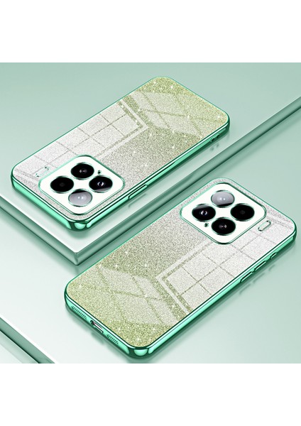 Xiaomi 15 Kılıf Galvanik Degrade Parıltılı Tpu Telefon Kapağı-Yeşil Için (Yurt Dışından) indirimleri