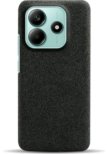 Xiaomi Redmi Için Not 14 5G Telefon Kılıfı Kumaş Dokusu Çizilmez Koruyucu Pc Arka Kapak-Siyah (Yurt Dışından) indirimleri