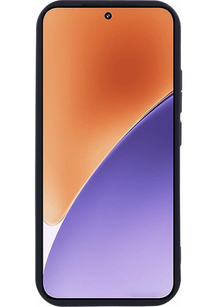 Xiaomi 15 Pro Kılıf Yivli Tasarım Tpu Kaymaz Telefon Kapağı-Siyah (Yurt Dışından)