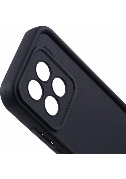 Xiaomi 15 Pro Kılıf Yivli Tasarım Tpu Kaymaz Telefon Kapağı-Siyah (Yurt Dışından)