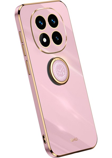 Xiaomi Redmi Note 14 Pro 5G Kılıf Yüzük Galvanik Tpu Telefon Kapağı-Mor Için (Yurt Dışından)