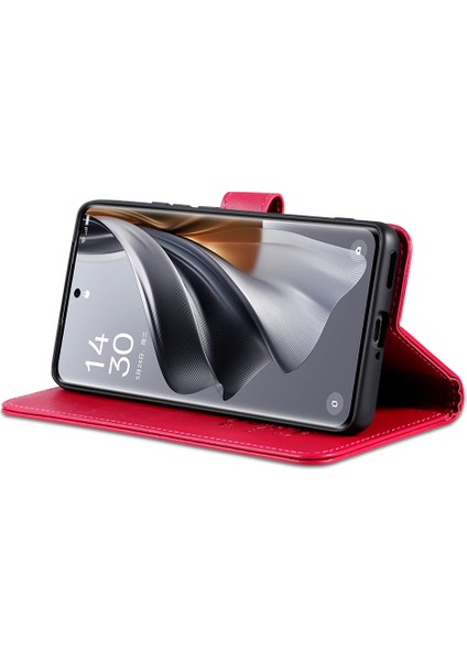 Xiaomi 15 Kılıf Çizilmez Pu Deri Cüzdan Telefon Kapağı-Kırmızı (Yurt Dışından) modelleri