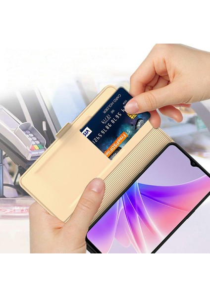 Xiaomi Redmi Için Not 14 Pro 5G Kılıf Darbeye Dayanıklı Tpu Iç Kabuk Deri Telefon Kapak Kartı Yuvası-Altın (Yurt Dışından) indirimleri