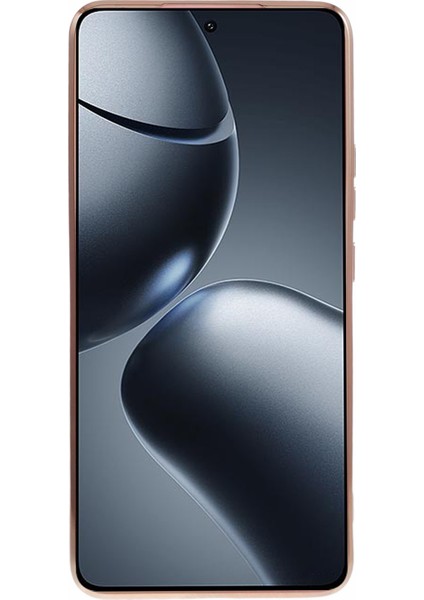 Xiaomi 14T Pro Kılıf Için Tpu Slim Fit Darbeye Dayanıklı Telefon Kapağı 6D Galvanik-Pembe (Yurt Dışından)