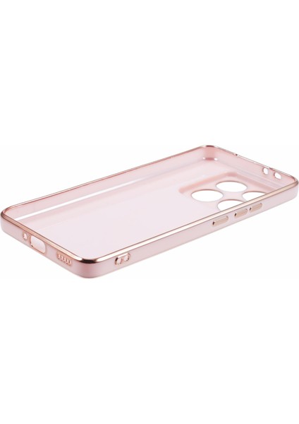 Xiaomi 14T Pro Kılıf Için Tpu Slim Fit Darbeye Dayanıklı Telefon Kapağı 6D Galvanik-Pembe (Yurt Dışından)