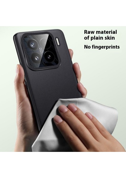 Xiaomi 15 Kılıf Ince Tpu+Pc+Pu Deri Telefon Arka Kapak (2. Nesil)-Yeşil (Yurt Dışından) fiyatları