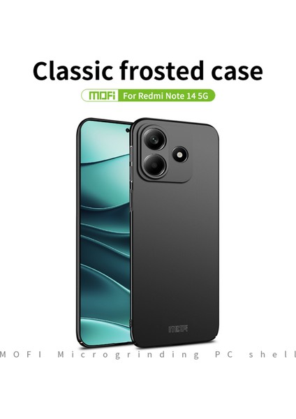 Xiaomi Redmi Note 14 5G Mofı Shield Mat Serisi Kılıf Ultra Ince Pc Koruyucu Kapak-Kırmızı (Yurt Dışından) fiyatları