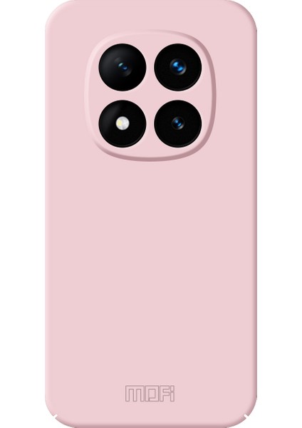 Xiaomi Redmi Için Not 14 Pro + 5G Mofı Jk Qin Serisi Cilt Dokunuşlu Mat Telefon Kılıfı Akrilik + Tpu Darbeye Dayanıklı Kapak-Pembe (Yurt Dışından)
