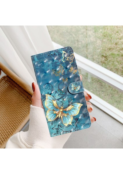 Xiaomi Redmi A4 5G Kılıf Pu Deri Cüzdan Telefon Kapağı 3D Desen Baskı- (Yurt Dışından) modelleri
