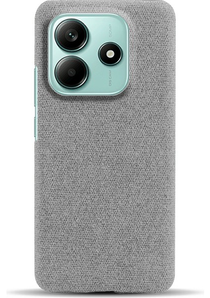Xiaomi Redmi Için Not 14 5G Telefon Kılıfı Kumaş Dokusu Çizilmez Koruyucu Pc Arka Kapak-Açık Gri (Yurt Dışından) indirimleri