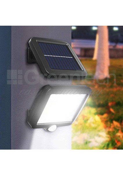 Güneş Enerjili 120 Cob Led Aydınlatma / GT-SL09N