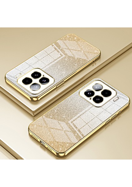 Xiaomi 15 Kılıf Galvanik Degrade Parıltılı Tpu Telefon Kapağı-Altın Için (Yurt Dışından) indirimleri