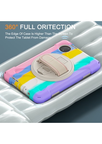 Xiaomi Redmi Pad Se 4G 8.7 Inç Tpu Pc Silikon Tablet Kılıfı Omuz Askısı-Renkli Pembe Için (Yurt Dışından) indirimleri