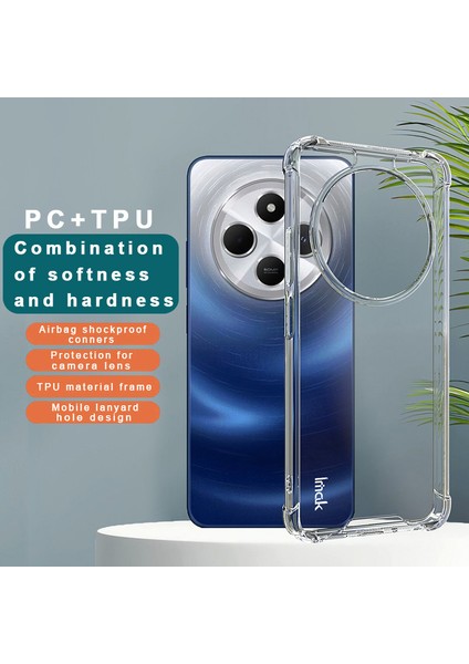 Xiaomi Poco C75 4G-Redmi 14R 5G-14C 4G-A4 5G Kılıf Pc+Tpu Darbeye Dayanıklı Şeffaf Telefon Kapağı Için (Yurt Dışından) modelleri