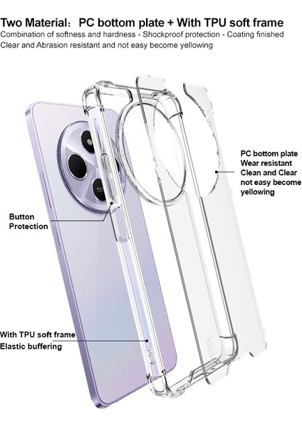 Xiaomi Poco C75 4G-Redmi 14R 5G-14C 4G-A4 5G Kılıf Pc+Tpu Darbeye Dayanıklı Şeffaf Telefon Kapağı Için (Yurt Dışından) fırsatları