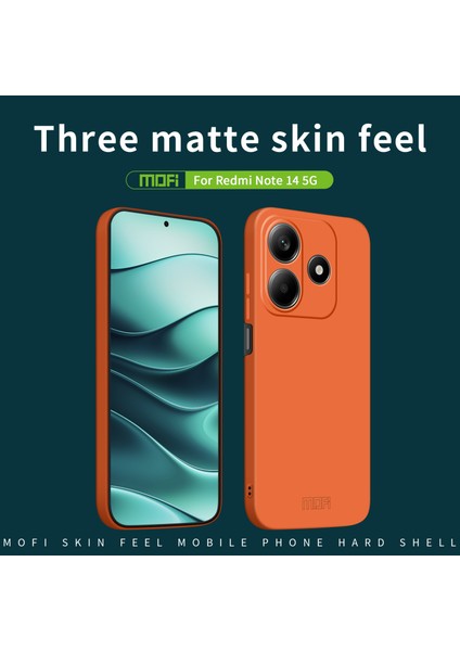 Xiaomi Redmi Için Not 14 5G Mofı Jk Qin Serisi Cilt Dokunuşlu Mat Telefon Kılıfı Akrilik + Tpu Darbeye Dayanıklı Kapak-Yeşil (Yurt Dışından) fiyatları