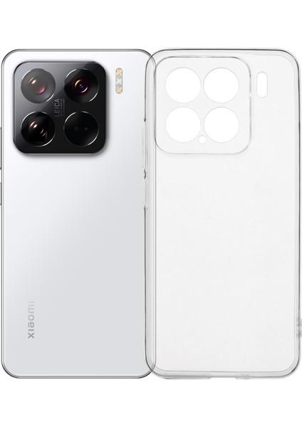 Xiaomi 15 Şeffaf Telefon Kılıfı Için Ultra-Ince Esnek Tpu Arka Kapak (Yurt Dışından)