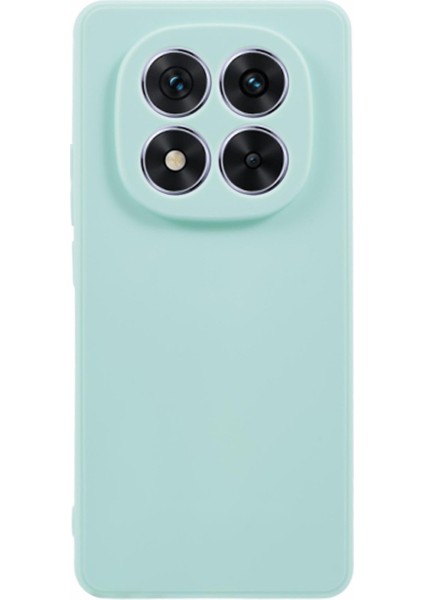 Xiaomi Redmi Note 14 Pro 5G Kılıfı Için Hassas Keler Düz Kenar Tpu Darbeye Dayanıklı Telefon Kapağı-Bebek Mavisi (Yurt Dışından)