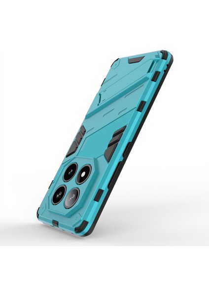 Xiaomi Redmi Note 14 Pro 5G Kılıf Pc+Tpu Standlı Darbeye Dayanıklı Telefon Kılıfı-Bebek Mavisi (Yurt Dışından) modelleri
