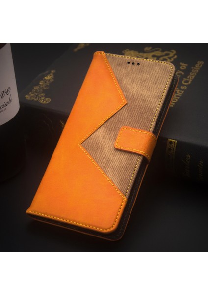 Xiaomi 15 Kılıf Kart Yuvaları Ekleme Renkli Deri Telefon Kapağı-Sarı Için (Yurt Dışından) modelleri