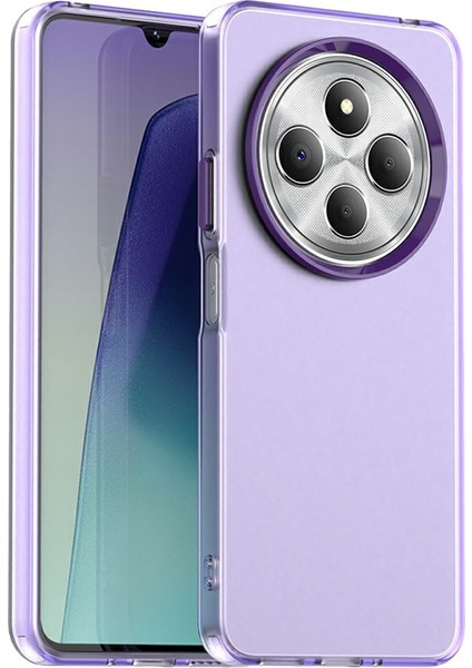 Xiaomi Poco C75 4G-Redmi 14C 4G-14R 5G-A3 Pro 4G-A4 5G Pc+Tpu+Pet Mat Arka Kapak-Mor Için Telefon Kılıfı (Yurt Dışından)