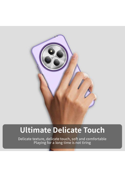 Xiaomi Poco C75 4G-Redmi 14C 4G-14R 5G-A3 Pro 4G-A4 5G Pc+Tpu+Pet Mat Arka Kapak-Mor Için Telefon Kılıfı (Yurt Dışından)