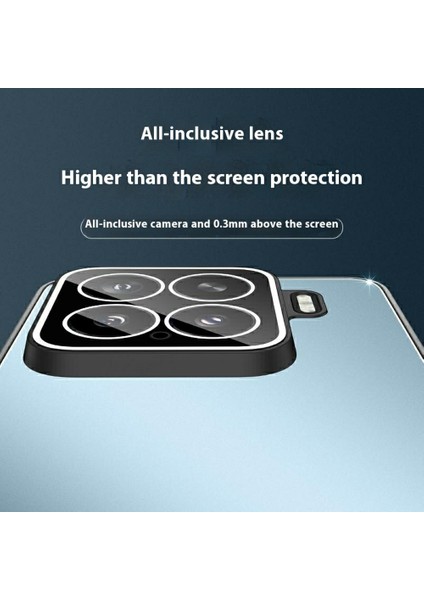 Xiaomi 15 Kılıf Pc+Tpu Lens Filmli Mat Arka Telefon Kılıfı-Siyah (Yurt Dışından) indirimleri