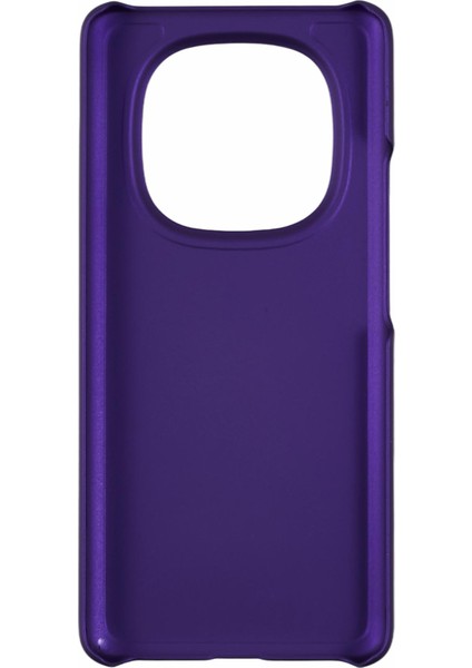 Xiaomi Redmi Note 14 Pro+ 5G Kılıf Sert Pc Buzlu Minimalist Telefon Kapağı-Mor Için (Yurt Dışından)