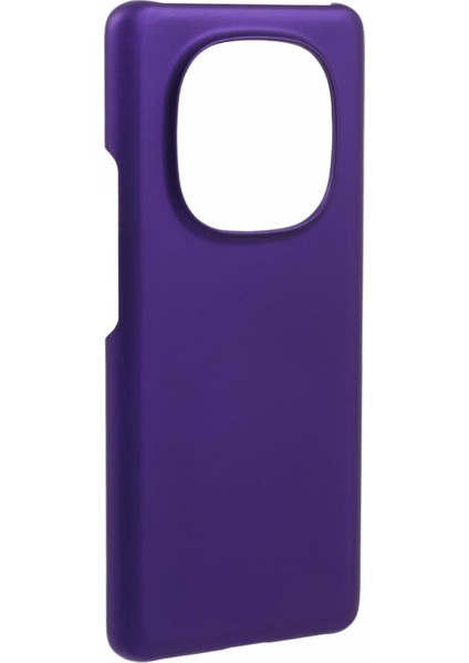Xiaomi Redmi Note 14 Pro+ 5G Kılıf Sert Pc Buzlu Minimalist Telefon Kapağı-Mor Için (Yurt Dışından)