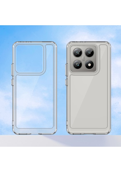 Xiaomi 14T Kılıf Tpu + Temperli Cam Filmli Akrilik Şeffaf Telefon Kapağı Için (Yurt Dışından) modelleri