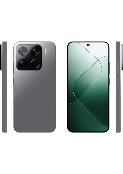 Xiaomi 15 Kılıf Için Parlak Yumuşak Tpu Koruyucu Telefon Kapağı (Büyük Arka Lens Deliği)-Siyah (Yurt Dışından)
