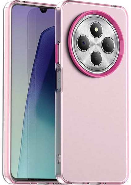 Xiaomi Poco C75 4G-Redmi 14C 4G-14R 5G-A3 Pro 4G-A4 5G Pc+Tpu+Pet Mat Arka Kapak-Kırmızı Telefon Kılıfı (Yurt Dışından)