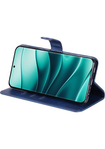 Xiaomi Redmi Note 14 Pro+ 5G-Note 14 Pro 5G Kılıf Fermuarlı Cüzdan Buzağı Dokusu Pu Deri Telefon Kapağı-Mavi (Yurt Dışından) indirimleri