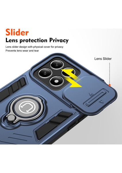 Xiaomi 14T Kılıf Pc+Tpu Telefon Kapağı-Mavi (Yurt Dışından) fiyatları