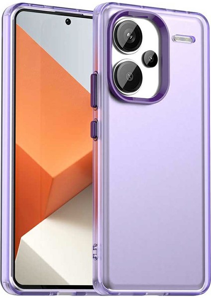 Xiaomi Redmi Note 13 Pro+ 5G Telefon Arka Kapak-Mor Için (Yurt Dışından)