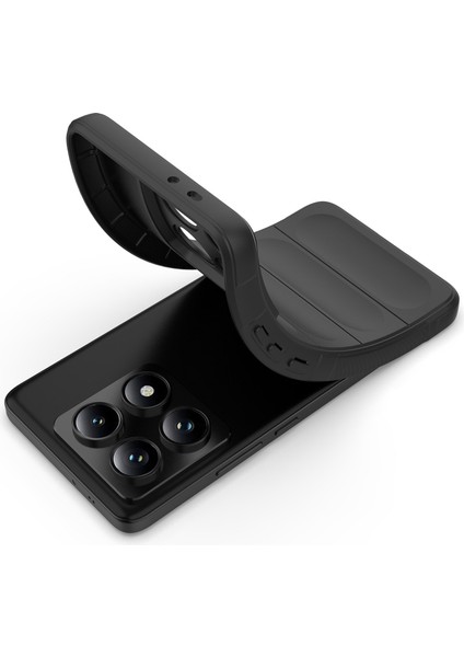 Xiaomi Redmi Note 14 Pro 5G Kılıf Anti-Drop Yumuşak Tpu Sağlam Telefon Arka Kapak-Koyu Gri Için (Yurt Dışından)