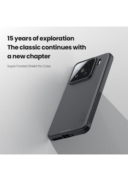 Nıllkın Frosted Shield Pro For Xiaomi 15 Kılıf Mat Pc+Tpu Telefon Kapağı-Siyah (Yurt Dışından) indirimleri