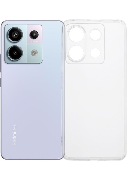 Xiaomi Redmi Için Not 13 Pro 5G-Poco X6 5G Darbeye Dayanıklı Kılıf 1.5Mm Kalınlık Şeffaf Tpu Telefon Kapağı (Yurt Dışından)