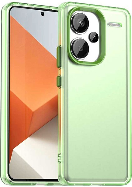 Xiaomi Redmi Note 13 Pro+ 5G Telefon Arka Kapak-Yeşil (Yurt Dışından)