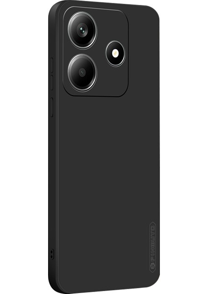 Xiaomi Redmi Note 14 5G Sıvı Silikon Tpu Telefon Kılıfı-Siyah (Yurt Dışından)