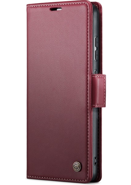 Xiaomi 14T Pro Kılıf Caseme 023 Serisi Rfıd Engelleme Parlak Telefon Kapağı-Kırmızı (Yurt Dışından) fiyatları