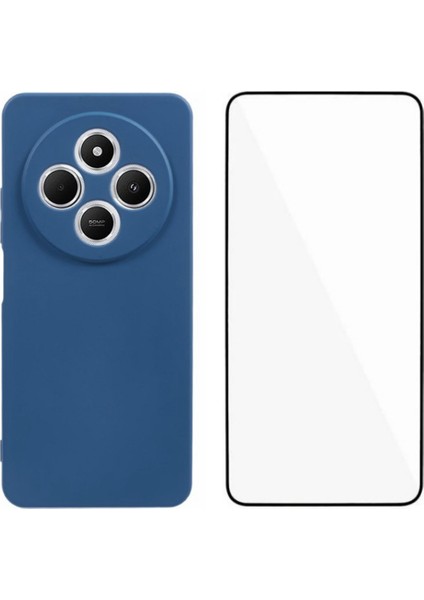 Xiaomi Poco C75 4G-Redmi 14R 5G-14C 4G Kılıf Tpu Telefon Kapağı Ekran Koruyucu-Safir (Yurt Dışından)