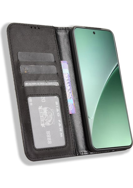 Xiaomi 15 Cüzdan Retro Doku Telefon Kapağı-Siyah (Yurt Dışından) indirimleri