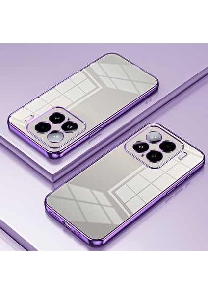 Xiaomi 15 Kılıf Galvanik Çerçeve Yumuşak Tpu Telefon Kapağı-Mor Için (Yurt Dışından) indirimleri