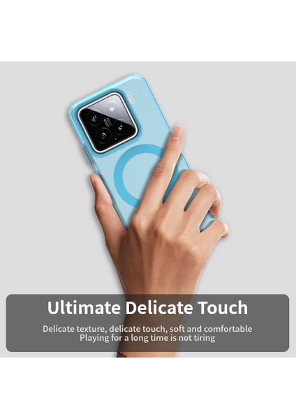Xiaomi 15 Pro Kılıf Için Magsafe Pc+Tpu+Pet Anti-Drop Telefon Kapağı İle Uyumlu-Mavi (Yurt Dışından) indirimleri