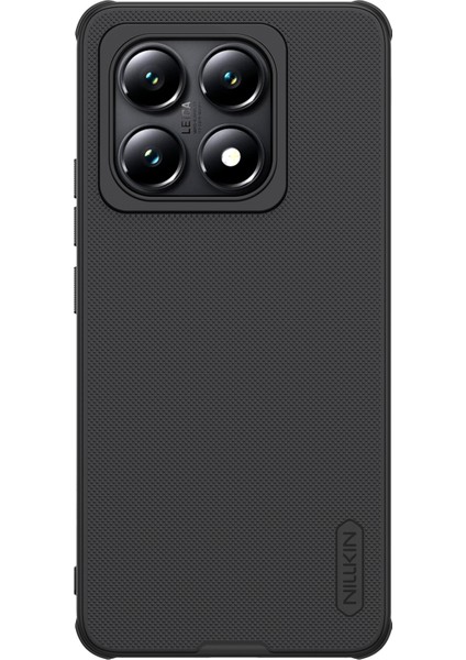 Nıllkın Frosted Shield Pro For Xiaomi 14T Kılıf Mat Pc+Tpu Telefon Kapağı-Siyah (Yurt Dışından)